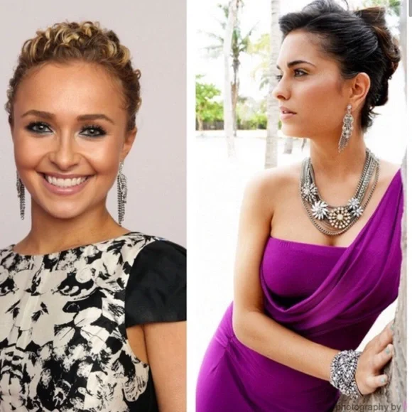 :: Stella & Dot Retired Petra Fringe Earrings - Picture 8 of 15